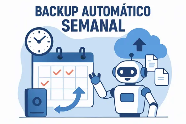 Como Fazer Backup Automático Semanal dos Seus Arquivos Mais Usados
