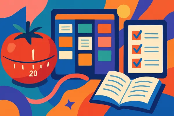 Pomodoro, Kanban ou GTD? Qual Funciona Melhor para Estudar?