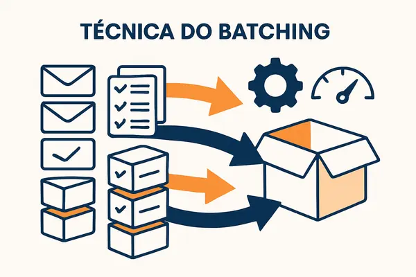 Técnica do batching: como agrupar tarefas similares para máxima eficiência