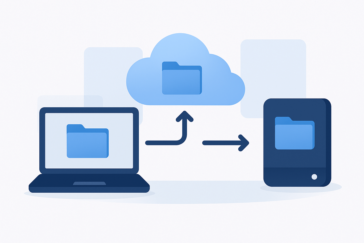 Estruturas híbridas de arquivos entre computador, nuvem e HD externo